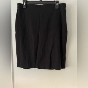 Philosophy Black Midi Pencil Skirt
